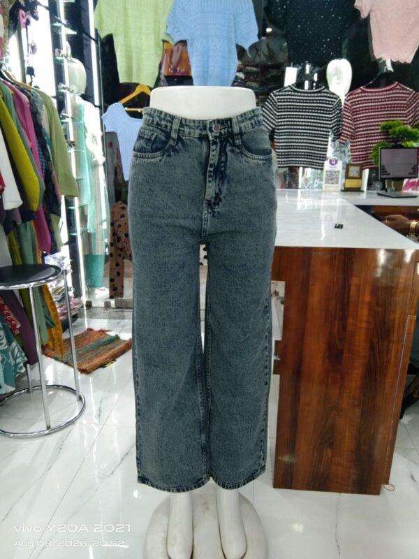 Denim Palazzo Jeans